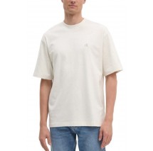 CALVIN KLEIN JEANS HEAVY RELAXED TEE T-SHIRT ΜΠΛΟΥΖΑ ΑΝΔΡΙΚΗ IVORY