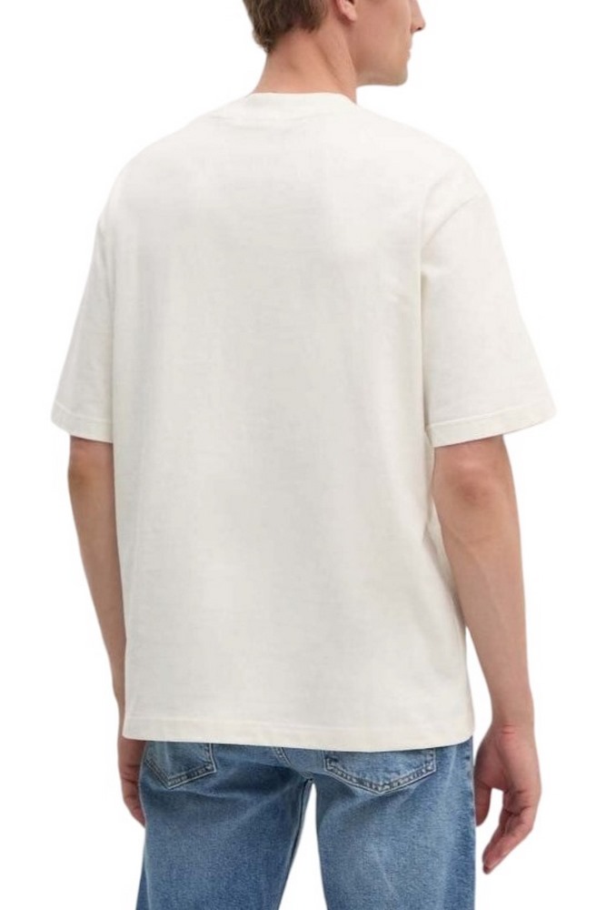 CALVIN KLEIN JEANS HEAVY RELAXED TEE T-SHIRT ΜΠΛΟΥΖΑ ΑΝΔΡΙΚΗ IVORY