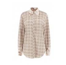 GUESS LS ALEXANDRA SHIRT ΠΟΥΚΑΜΙΣΟ ΓΥΝΑΙΚΕΙΟ BEIGE