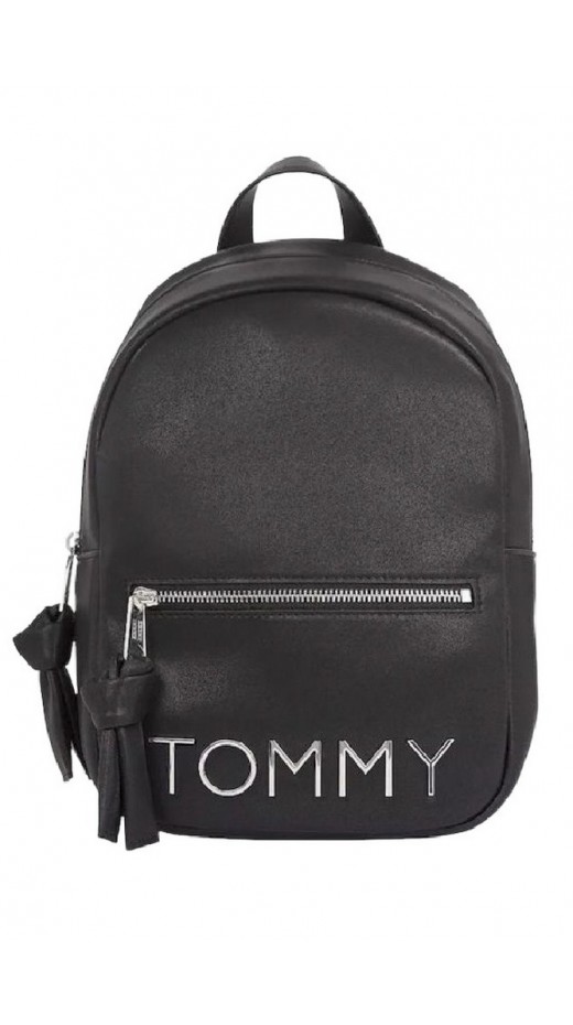 TOMMY HILFIGER TJW BOLD BACKPACK ΤΣΑΝΤΑ ΓΥΝΑΙΚΕΙΑ BLACK