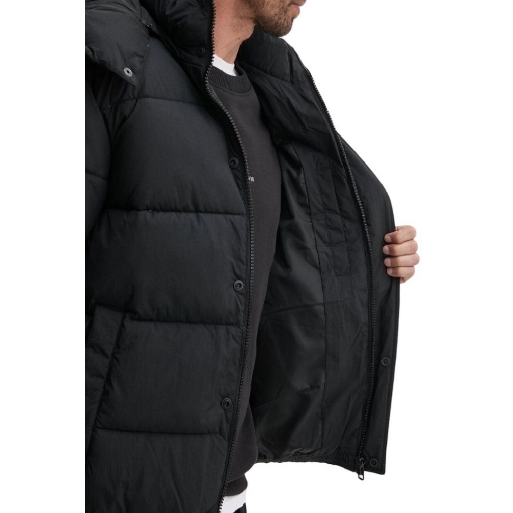 CALVIN KLEIN JEANS ESSENTIALS NON DOWN JACKET ΜΠΟΥΦΑΝ ΑΝΔΡΙΚΟ BLACK