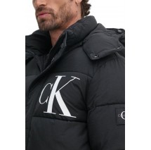 CALVIN KLEIN JEANS ESSENTIALS NON DOWN JACKET ΜΠΟΥΦΑΝ ΑΝΔΡΙΚΟ BLACK