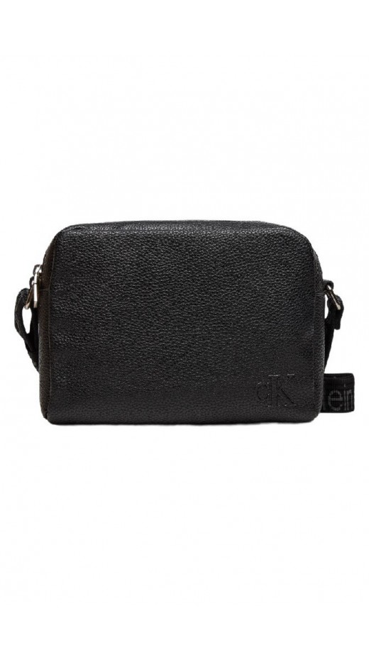 CALVIN KLEIN JEANS ULTRALIGHT DBLZIP CAMERABAG ΤΣΑΝΤΑ ΓΥΝΑΙΚΕΙΑ BLACK