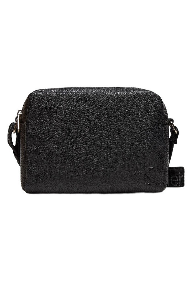 CALVIN KLEIN JEANS ULTRALIGHT DBLZIP CAMERABAG ΤΣΑΝΤΑ ΓΥΝΑΙΚΕΙΑ BLACK