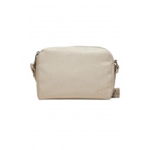 CALVIN KLEIN JEANS ULTRALIGHT DBLZIP CAMERABAG ΤΣΑΝΤΑ ΓΥΝΑΙΚΕΙΑ EGGSHELL