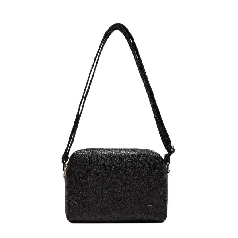 CALVIN KLEIN JEANS ULTRALIGHT DBLZIP CAMERABAG ΤΣΑΝΤΑ ΓΥΝΑΙΚΕΙΑ BLACK