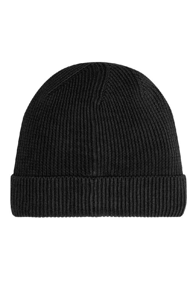 TOMMY JEANS ELONGATED FLAG BEANIE ΣΚΟΥΦΟΣ ΓΥΝΑΙΚΕΙΟΣ BLACK