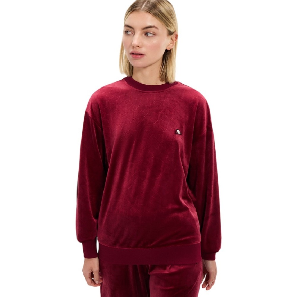 ELLESSE SARTORIA TWILIGHT SWEATSHIRT ΜΠΛΟΥΖΑ ΦΟΥΤΕΡ ΓΥΝΑΙΚΕΙΑ BORDEAUX