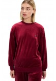 ELLESSE SARTORIA TWILIGHT SWEATSHIRT ΜΠΛΟΥΖΑ ΦΟΥΤΕΡ ΓΥΝΑΙΚΕΙΑ BORDEAUX