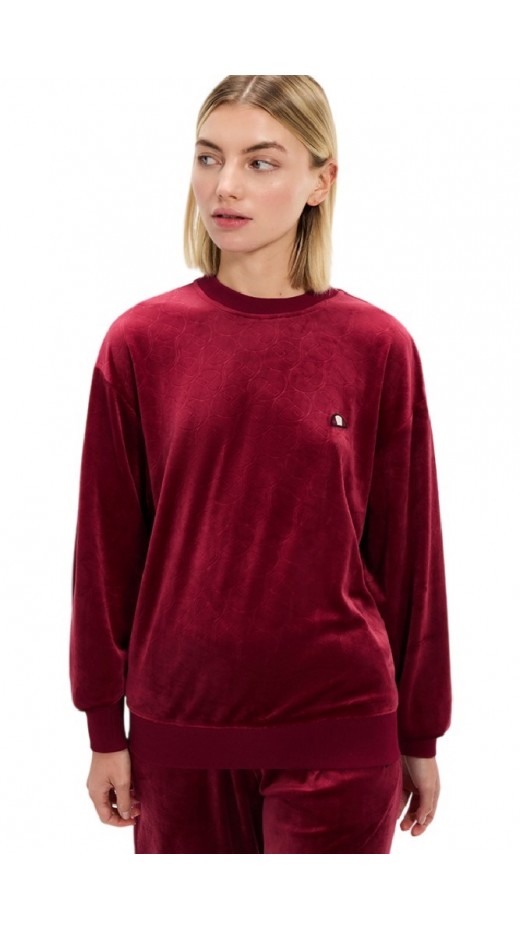 ELLESSE SARTORIA TWILIGHT SWEATSHIRT ΜΠΛΟΥΖΑ ΦΟΥΤΕΡ ΓΥΝΑΙΚΕΙΑ BORDEAUX