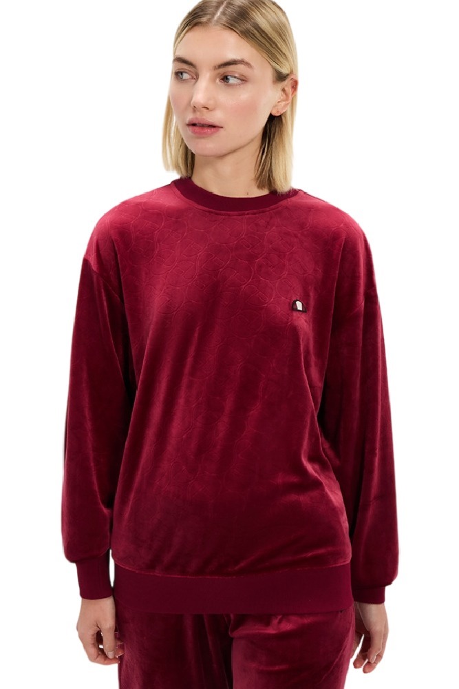 ELLESSE SARTORIA TWILIGHT SWEATSHIRT ΜΠΛΟΥΖΑ ΦΟΥΤΕΡ ΓΥΝΑΙΚΕΙΑ BORDEAUX