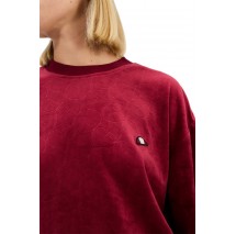 ELLESSE SARTORIA TWILIGHT SWEATSHIRT ΜΠΛΟΥΖΑ ΦΟΥΤΕΡ ΓΥΝΑΙΚΕΙΑ BORDEAUX