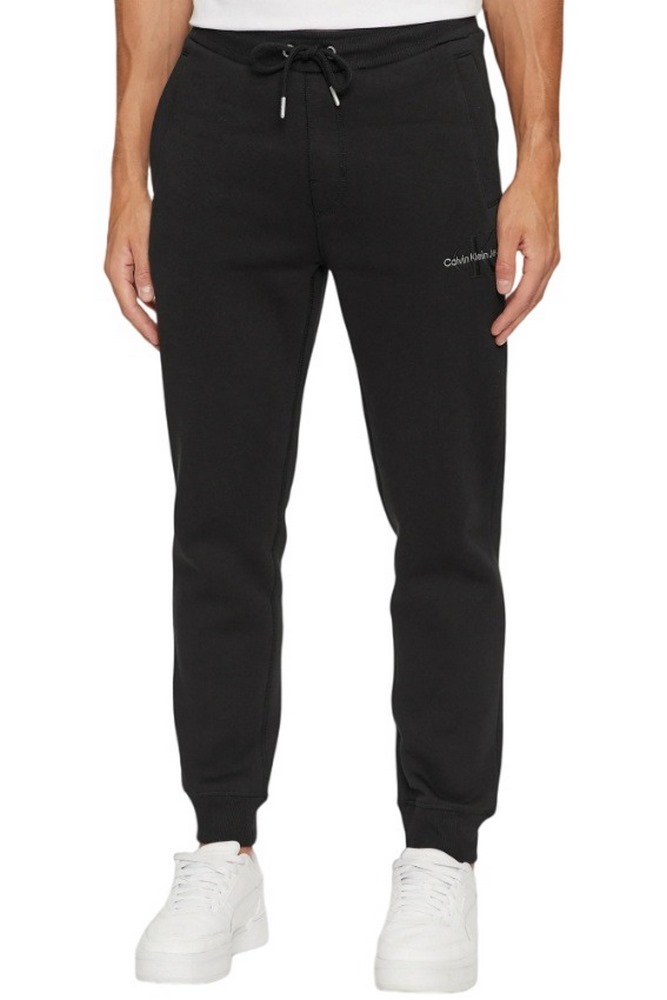 CALVIN KLEIN JEANS MONOLOGO HWK PANT ΠΑΝΤΕΛΟΝΙ ΦΟΡΜΑ ΑΝΔΡΙΚΟ BLACK