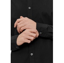 CALVIN KLEIN JEANS SLIM STRETCH SHIRT ΠΟΥΚΑΜΙΣΟ ΑΝΔΡΙΚΟ BLACK