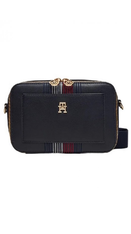 TOMMY HILFIGER TH DISTINCT CAMERA BAG CORP ΤΣΑΝΤΑ ΓΥΝΑΙΚΕΙΑ NAVY