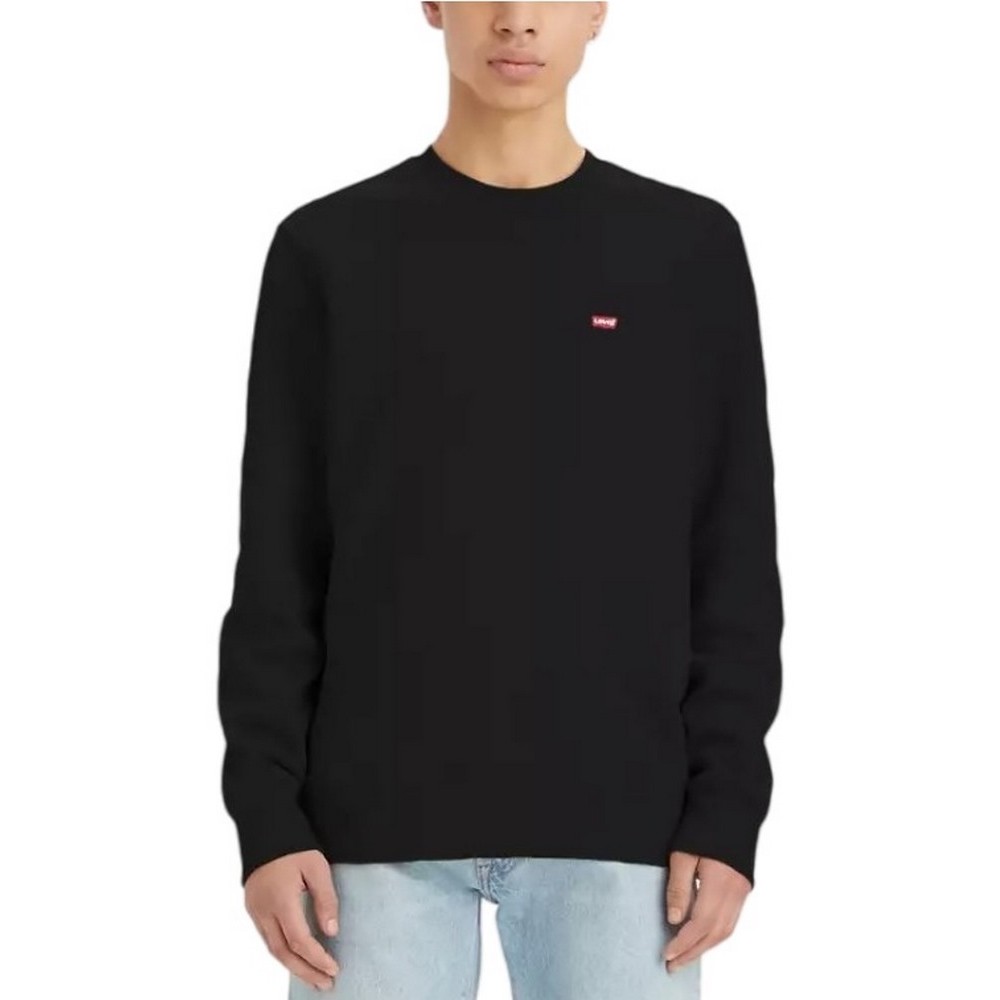 LEVIS THE ORIGINAL HM CREW 359090003 ΦΟΥΤΕΡ ΜΠΛΟΥΖΑ ΑΝΔΡΙΚΗ BLACK