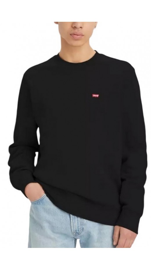 LEVIS THE ORIGINAL HM CREW 359090003 ΦΟΥΤΕΡ ΜΠΛΟΥΖΑ ΑΝΔΡΙΚΗ BLACK