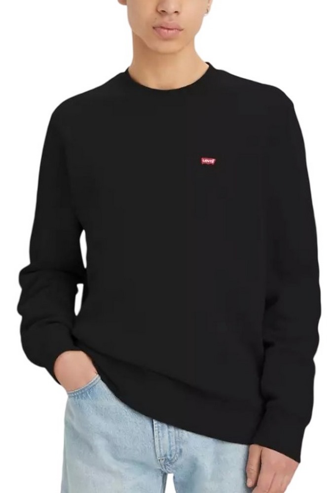 LEVIS THE ORIGINAL HM CREW 359090003 ΦΟΥΤΕΡ ΜΠΛΟΥΖΑ ΑΝΔΡΙΚΗ BLACK