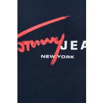 TOMMY JEANS REG SIGNTR DNA TEE EXT T-SHIRT ΜΠΛΟΥΖΑ ΑΝΔΡΙΚΗ DARK NAVY