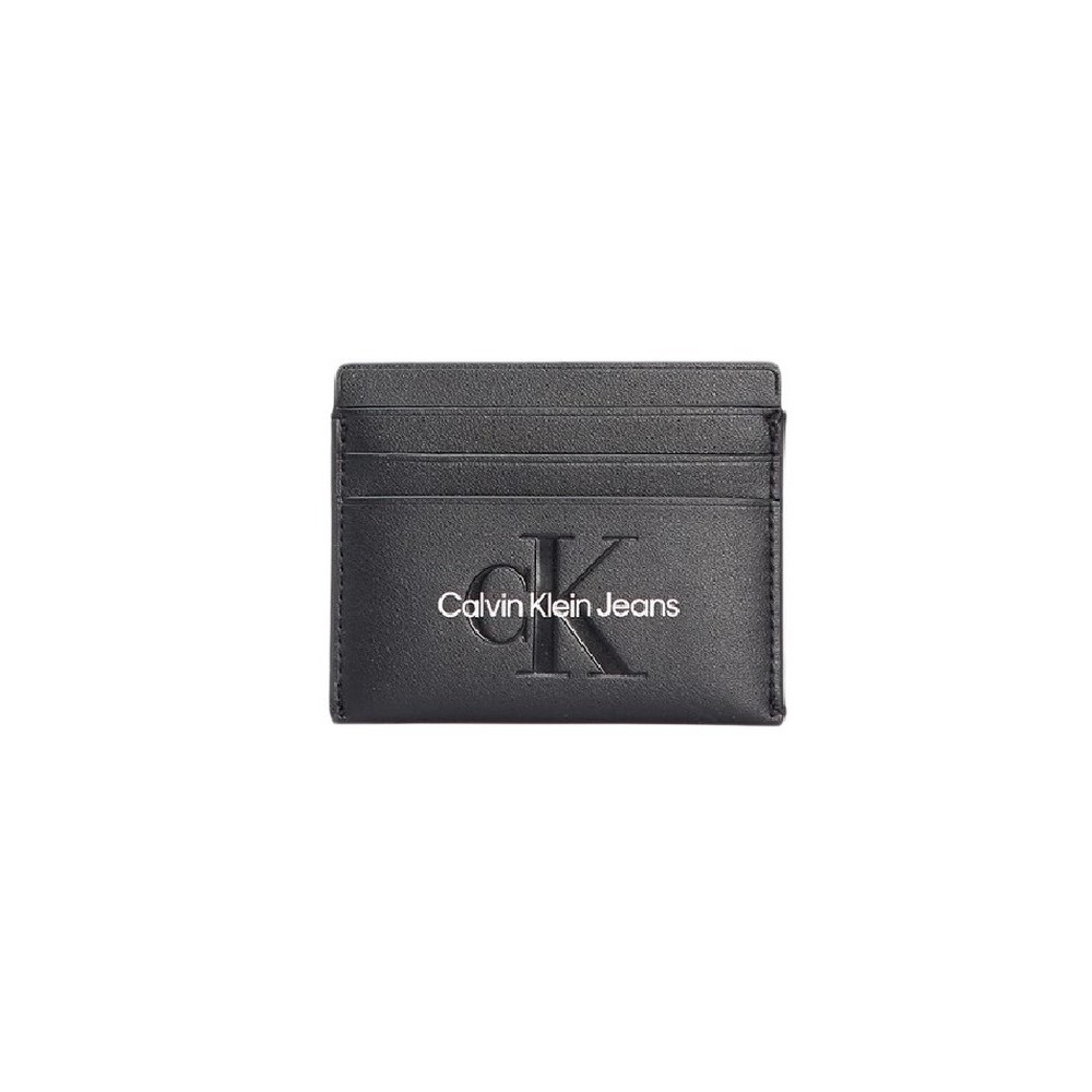 CALVIN KLEIN JEANS SCULPTED CARDCASE 6CC MONO ΠΟΡΤΟΦΟΛΙ ΓΥΝΑΙΚΕΙΟ BLACK