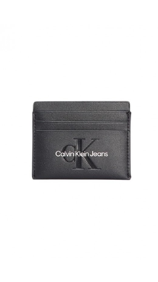 CALVIN KLEIN JEANS SCULPTED CARDCASE 6CC MONO ΠΟΡΤΟΦΟΛΙ ΓΥΝΑΙΚΕΙΟ BLACK