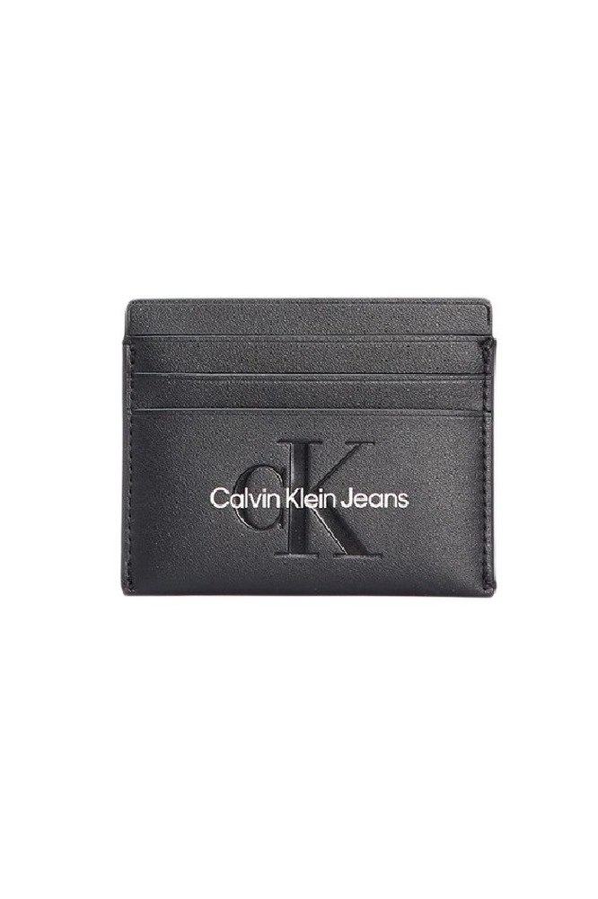 CALVIN KLEIN JEANS SCULPTED CARDCASE 6CC MONO ΠΟΡΤΟΦΟΛΙ ΓΥΝΑΙΚΕΙΟ BLACK