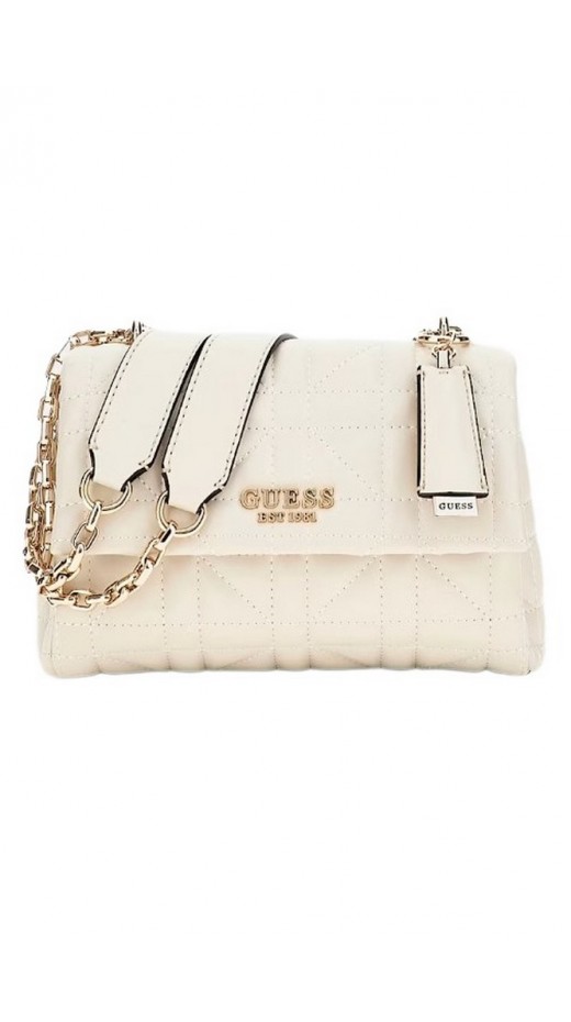 GUESS ASSIA CONVERTIBLE XBODY FLAP ΤΣΑΝΤΑ ΓΥΝΑΙΚΕΙΑ STONE