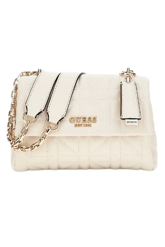 GUESS ASSIA CONVERTIBLE XBODY FLAP ΤΣΑΝΤΑ ΓΥΝΑΙΚΕΙΑ STONE