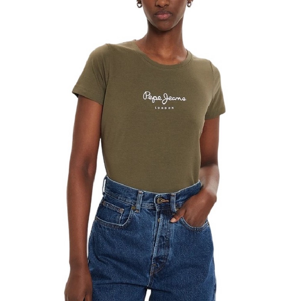 PEPE JEANS VIRGINIA ΜΠΛΟΥΖΑ ΓΥΝΑΙΚΕΙΑ GREEN