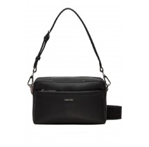 CALVIN KLEIN MUST CONVERTIBLE CAMERA BAG ΤΣΑΝΤΑ ΓΥΝΑΙΚΕΙΑ BLACK