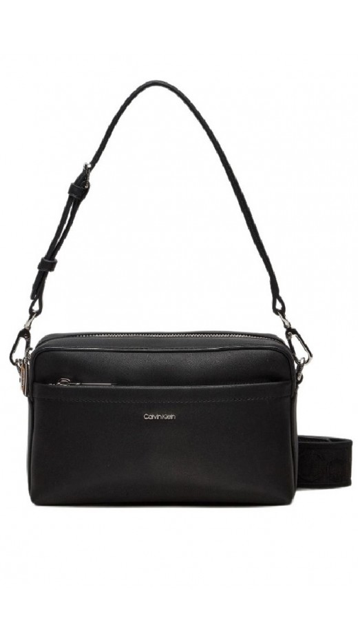 CALVIN KLEIN MUST CONVERTIBLE CAMERA BAG ΤΣΑΝΤΑ ΓΥΝΑΙΚΕΙΑ BLACK