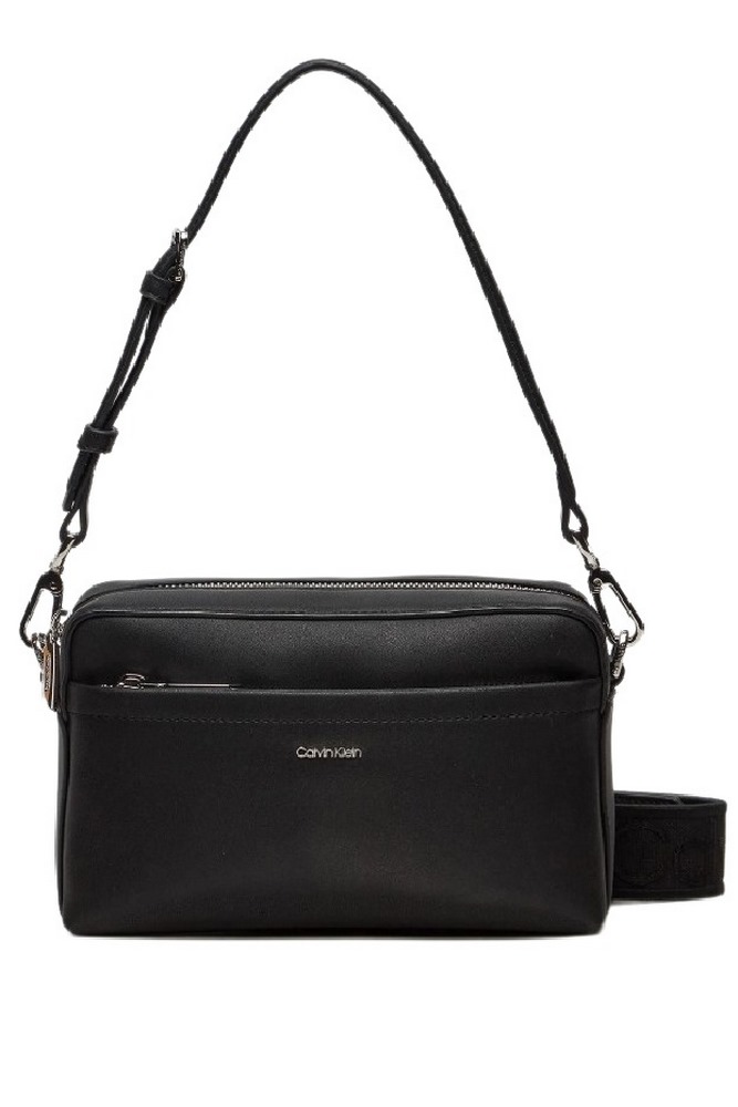 CALVIN KLEIN MUST CONVERTIBLE CAMERA BAG ΤΣΑΝΤΑ ΓΥΝΑΙΚΕΙΑ BLACK