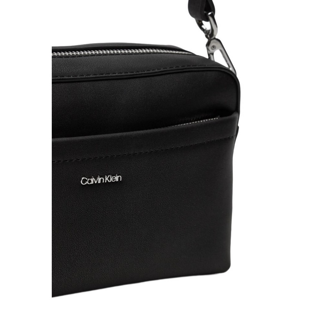 CALVIN KLEIN MUST CONVERTIBLE CAMERA BAG ΤΣΑΝΤΑ ΓΥΝΑΙΚΕΙΑ BLACK