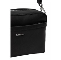 CALVIN KLEIN MUST CONVERTIBLE CAMERA BAG ΤΣΑΝΤΑ ΓΥΝΑΙΚΕΙΑ BLACK