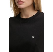 CALVIN KLEIN JEANS SCRIPT INSTITUTIONAL BF TEE T-SHIRT ΜΠΛΟΥΖΑ ΓΥΝΑΙΚΕΙΑ BLACK