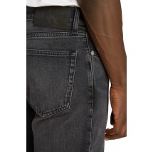 CALVIN KLEIN JEANS SLIM STRAIGHT ΠΑΝΤΕΛΟΝΙ ΑΝΔΡΙΚΟ BLACK DENIM