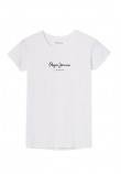 PEPE JEANS LONDON DROP 2 NEW VIRGINIA T-SHIRT ΜΠΛΟΥΖΑ ΓΥΝΑΙΚΕΙΑ WHITE