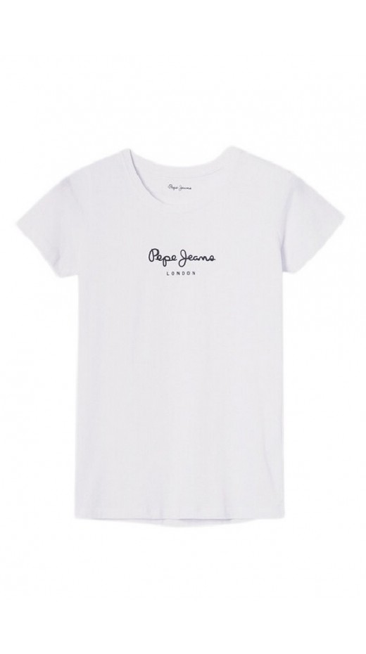 PEPE JEANS LONDON DROP 2 NEW VIRGINIA T-SHIRT ΜΠΛΟΥΖΑ ΓΥΝΑΙΚΕΙΑ WHITE