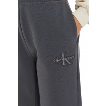 CALVIN KLEIN JEANS MONOLOGO CUFFED JOG PANT ΦΟΡΜΑ ΓΥΝΑΙΚΕΙΑ GREY