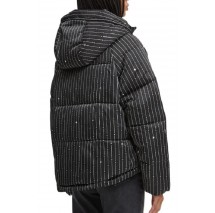 TOMMY JEANS  VAIL STARDUST PUFFER ΜΠΟΥΦΑΝ ΓΥΝΑΙΚΕΙΟ BLACK