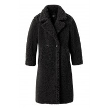 UGG GERTRUDE LONG TEDDY COAT ΓΟΥΝΑ ΓΥΝΑΙΚΕΙΑ INK BLACK