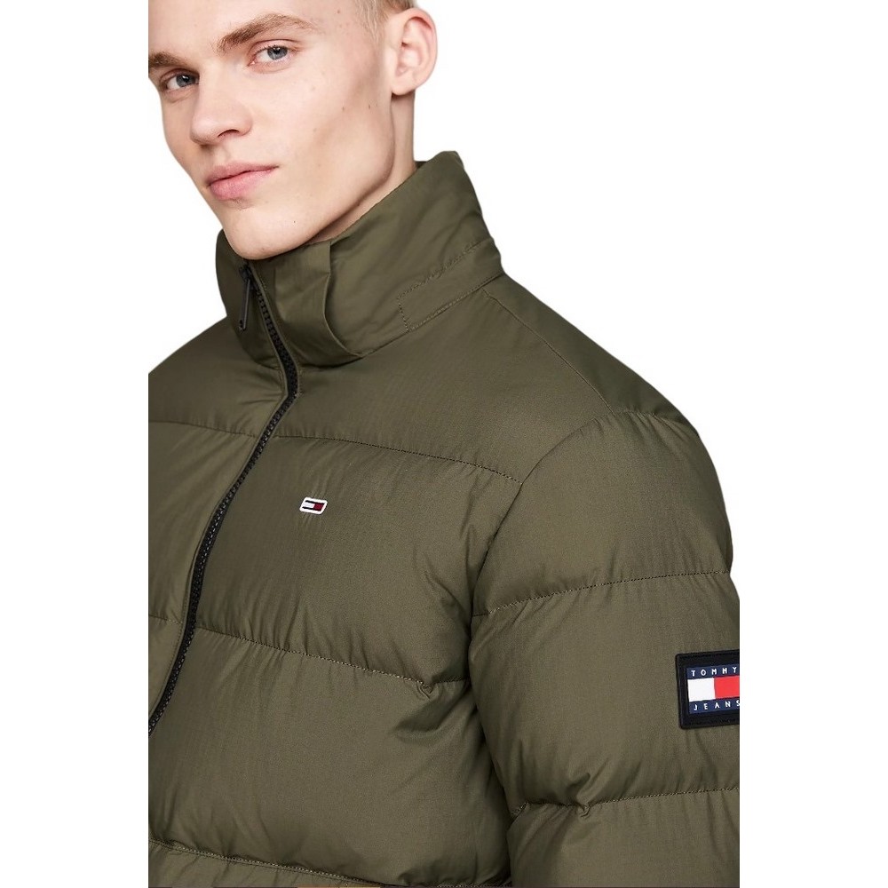 TOMMY HILFIGER ESSENTIAL DOWN JACKET ΜΠΟΥΦΑΝ ΑΝΔΡΙΚΟ GREEN