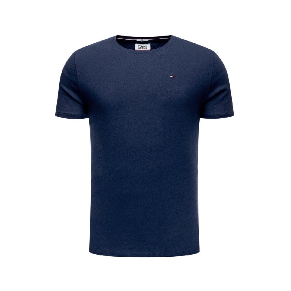 TOMMY HILFIGER TJM XSLIM JERSEY TEE T-SHIRT ΜΠΛΟΥΖΑ ΑΝΔΡΙΚΗ NAVY