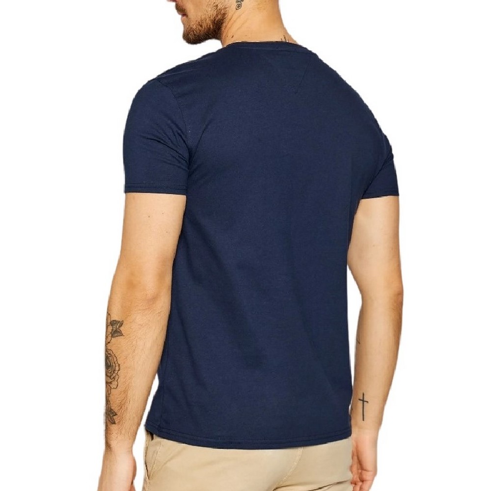 TOMMY HILFIGER TJM XSLIM JERSEY TEE T-SHIRT ΜΠΛΟΥΖΑ ΑΝΔΡΙΚΗ NAVY