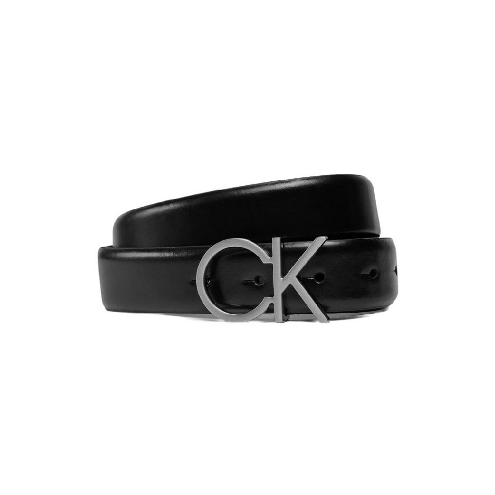 CALVIN KLEIN RE-LOCK CK LOGO BELT 30MM ΖΩΝΗ ΓΥΝΑΙΚΕΙΑ BLACK