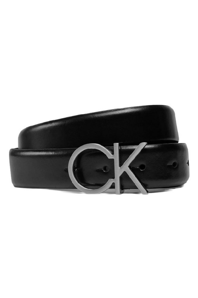 CALVIN KLEIN JEANS RE-LOCK CK LOGO BELT 30MM ΖΩΝΗ ΓΥΝΑΙΚΕΙΑ BLACK