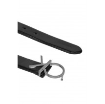 CALVIN KLEIN RE-LOCK CK LOGO BELT 30MM ΖΩΝΗ ΓΥΝΑΙΚΕΙΑ BLACK