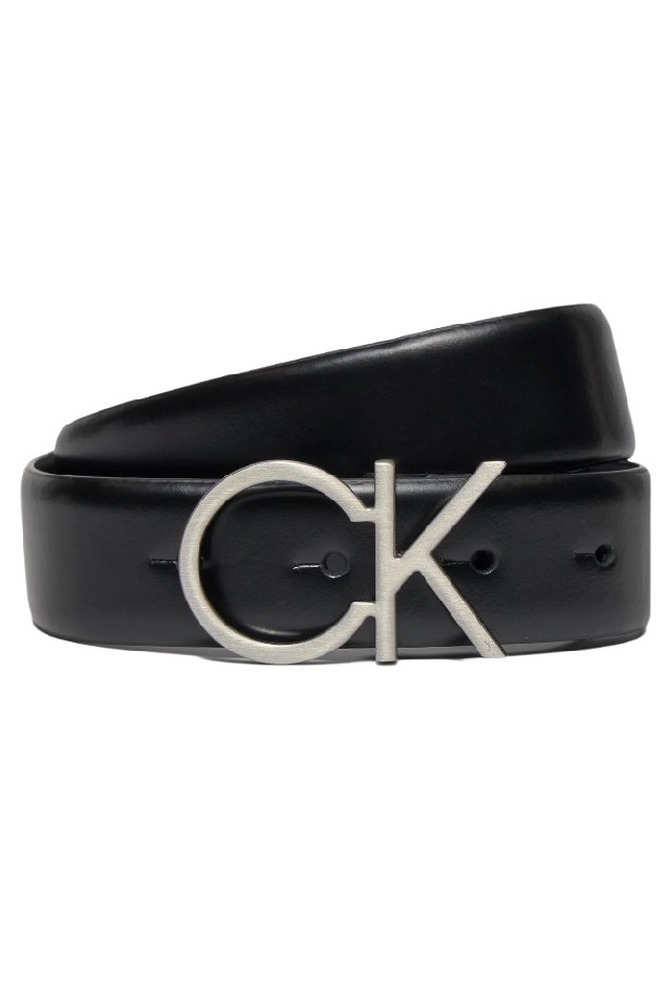 CALVIN KLEIN JEANS RE-LOCK CK LOGO BELT 30MM ΖΩΝΗ ΓΥΝΑΙΚΕΙΑ BLACK