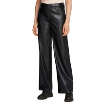 CALVIN KLEIN JEANS FAUX LEATHER STRAIGHT PANT ΓΥΝΑΙΚΕΙΟ ΠΑΝΤΕΛΟΝΙ BLACK