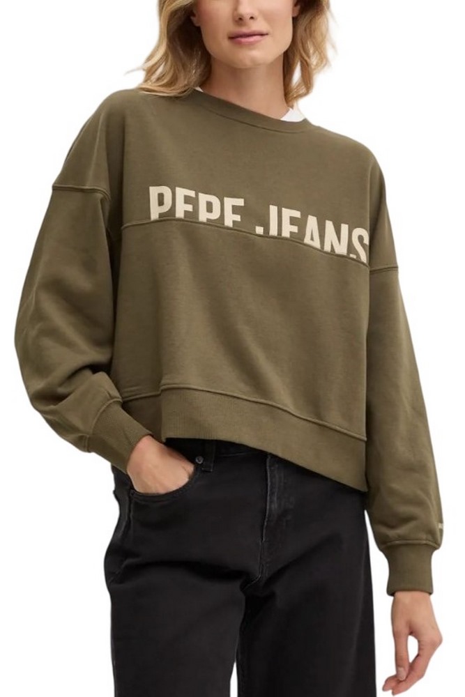 PEPE JEANS LONDON DROP 2 GAYLE ΦΟΥΤΕΡ ΜΠΛΟΥΖΑ ΓΥΝΑΙΚΕΙΑ GREEN